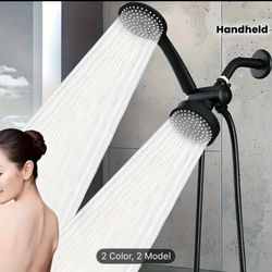 [Dual Shower System] 2-in-1 Dual Shower System | 3-Way Water Diverter Valve Included, Various Modes