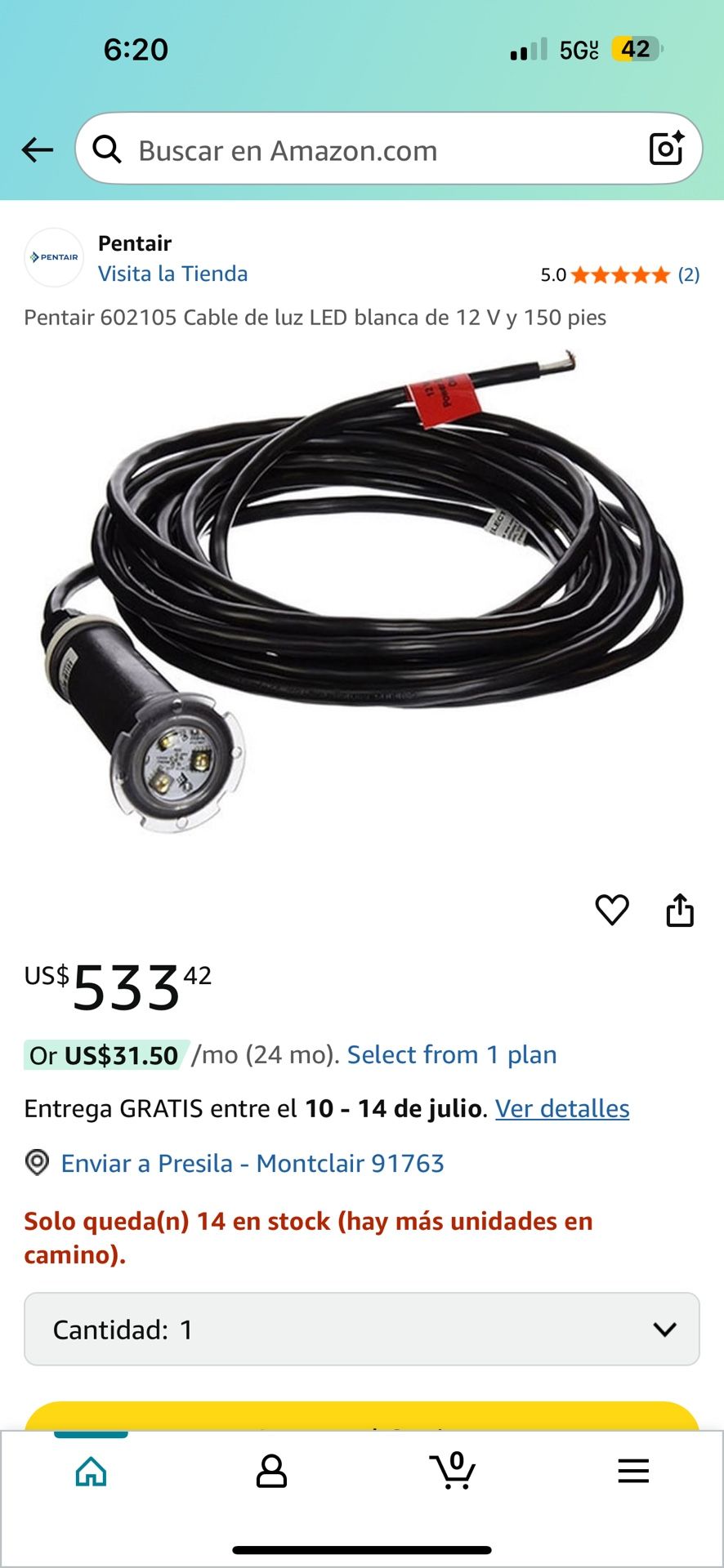 Pentair Pool Light