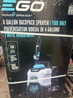 Ego backpack sprayer unopened