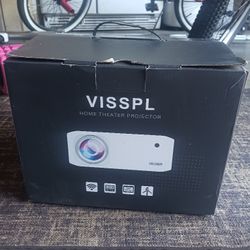 NEW VISSPL V30 Home Theater Projextor 100" Screen