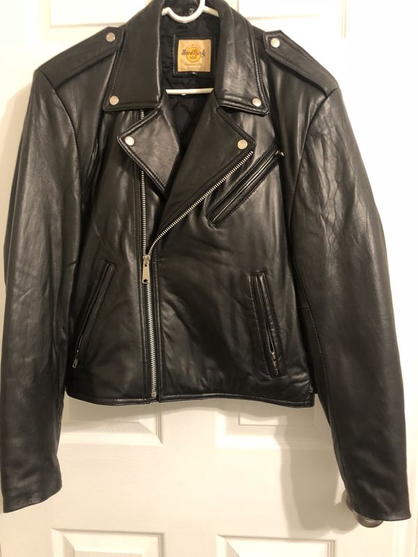 Hard Rock Cafe Leather Jacket For In Asheboro Nc Offerup Hard Rock Cafe Leather Jacket