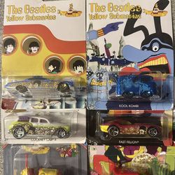 2015 Mattel Hot Wheels The Beatles Yellow Submarine