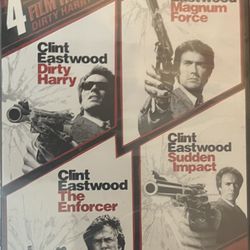 Clint Eastwood 4 Pack DVD 