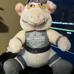 Harley Davidson Hog Plushy
