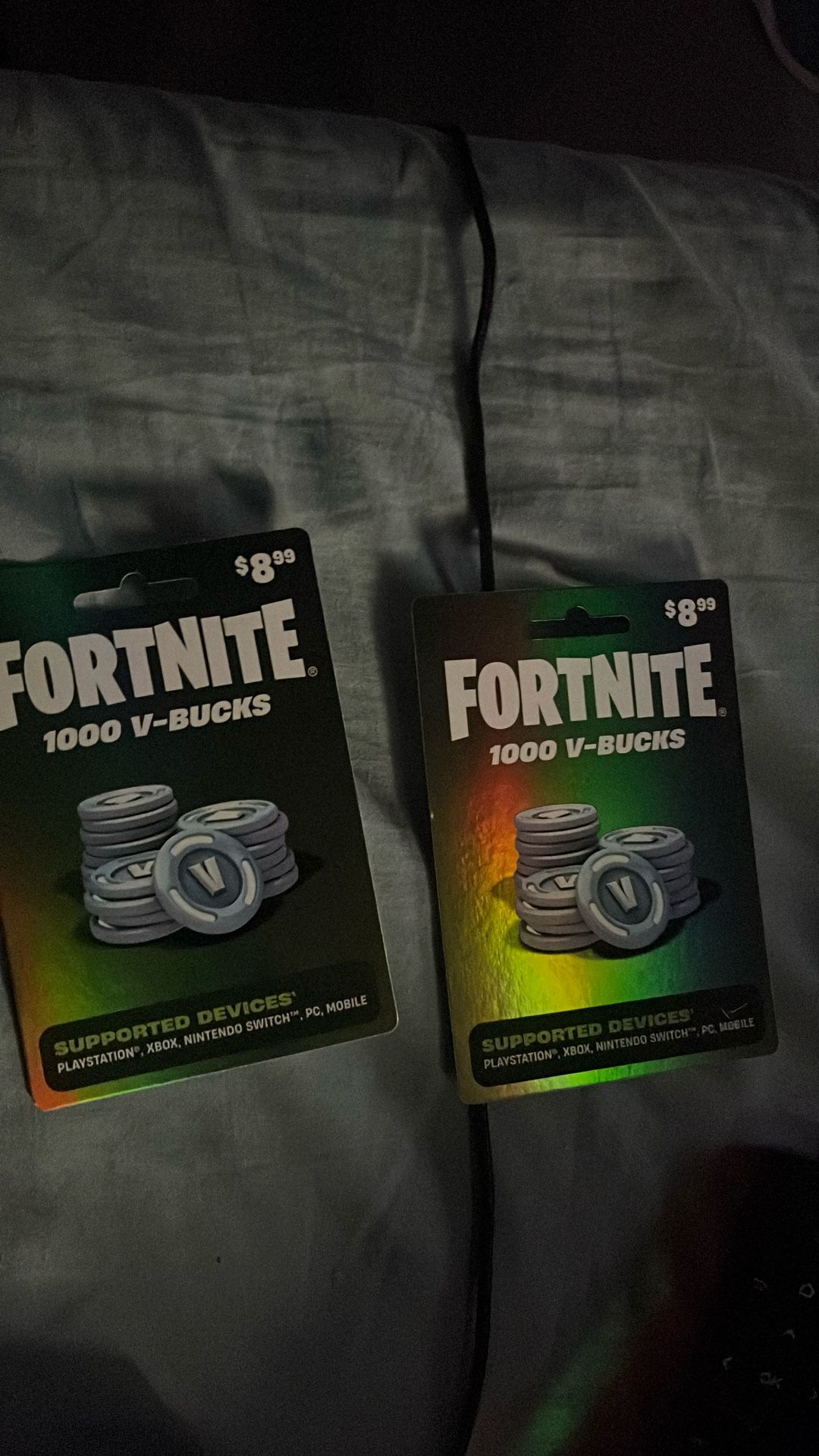 Vbucks card 1000