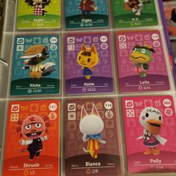 Animal crossing amiibo cards 