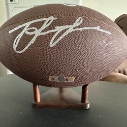 TREVOR LAWRENCE SIGNED JACKSONVILLE JAGUARS AUTOGRAPHED FOOTBALL W/COA 940