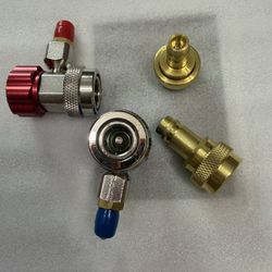 Boltigen R1234yf to R134a Adapter, R134a Adapter, R134a to R1234yf Adapter Kit, for R1234yf/R134a Car AC Refrigerant System It brand New  