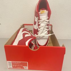 Dunk Lows Red Size 11