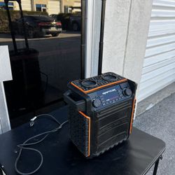 Ion Audio IPA92R Raptor Bluetooth Water-Resistant Speaker! Works great. Some cosmetic wear. Retails $243.41