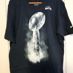 Nike Seahawks Superbowl Champion T shirt MEN XL