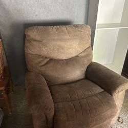 Leather Reclining Chair 