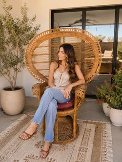 Vintage peacock chair for sale