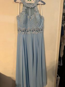 Light blue dress