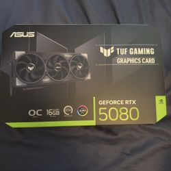 NVIDIA  5080 Asus Tuf Oc 16b