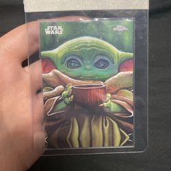 2025 TOPPS CHROME STAR WARS REFLECTIONS GROGU WHO WANTS SOUP  1:400 PACKS #R14