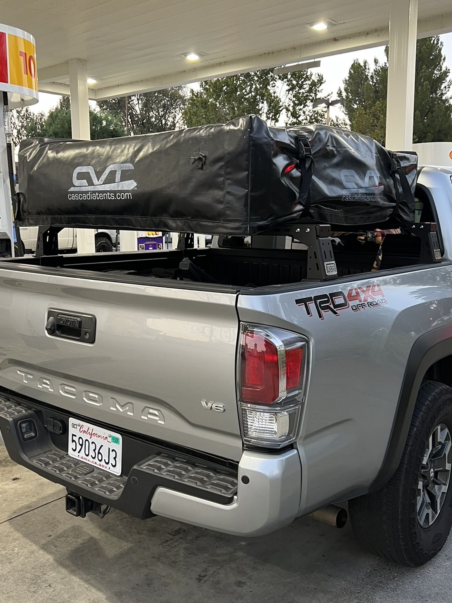 CVT Truck Tent With Rack, Mt Shasta Stargazer