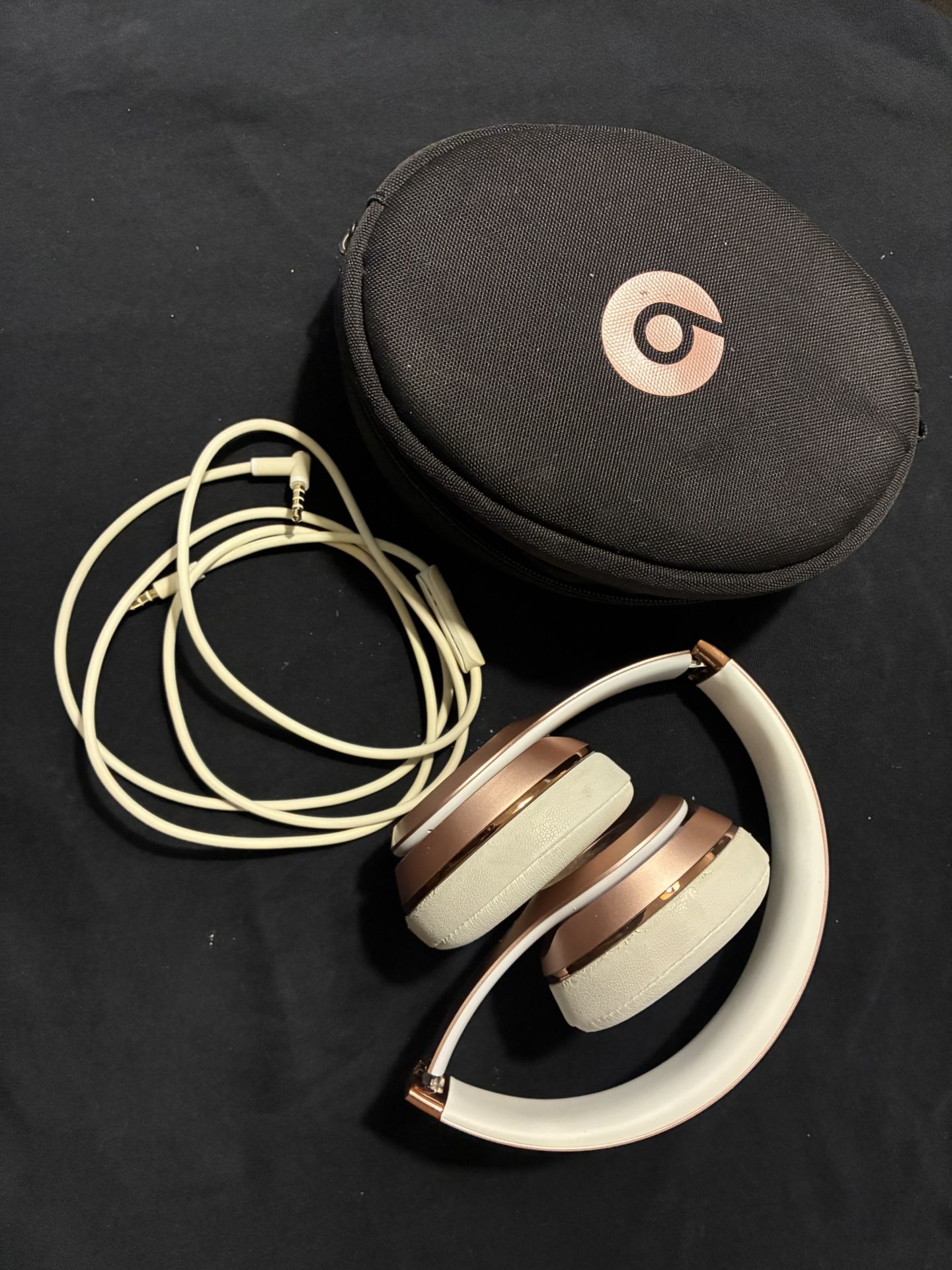 Rose Gold Beats Headphones