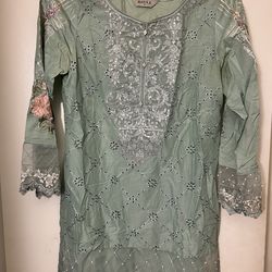 Maria B Medium Kurta with Scarf