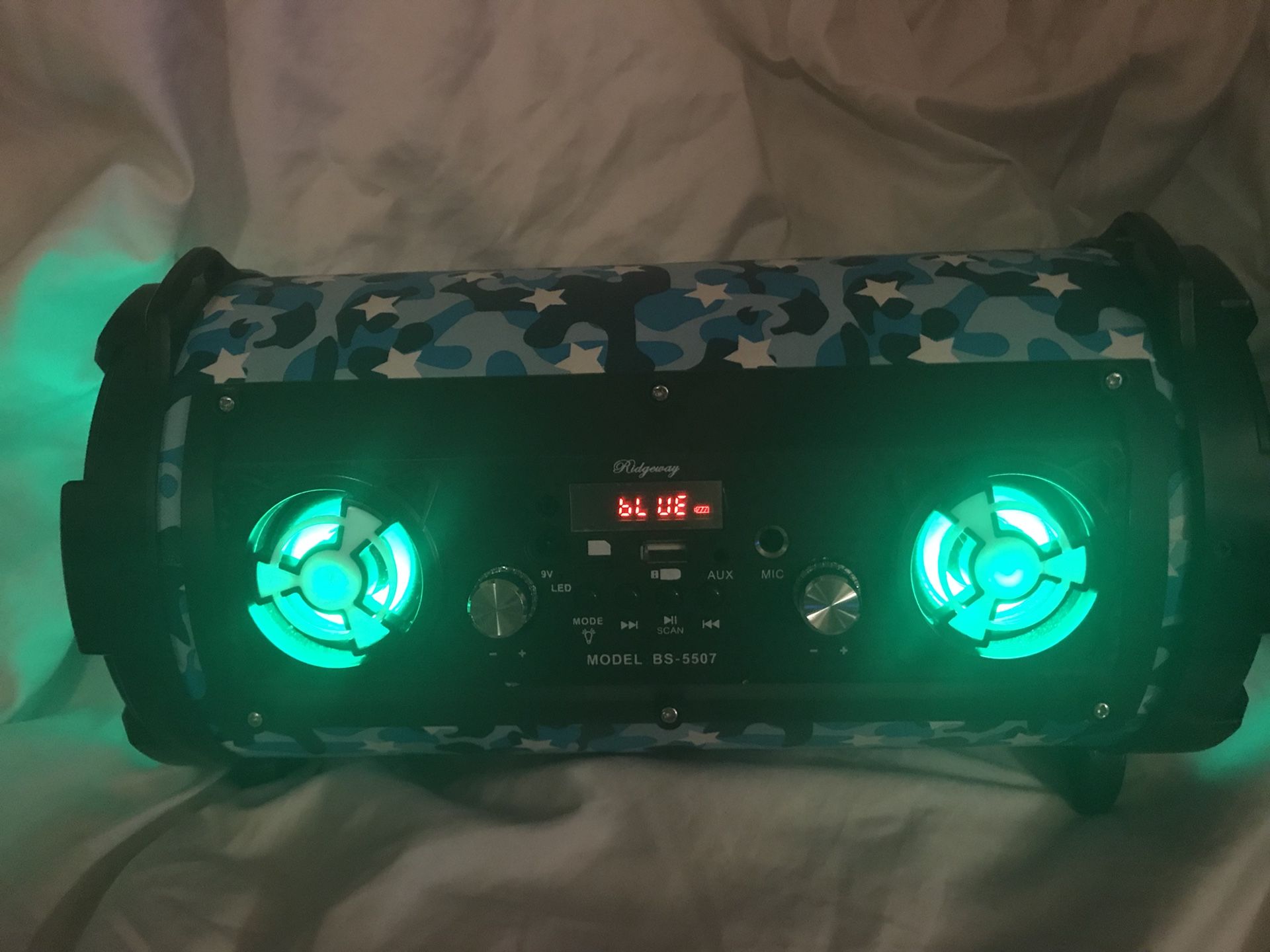 RIDGEWAY BS-5507 BT PORTABLE SPEAKER