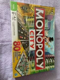 Monopoly City Board Game by Hasbro $20