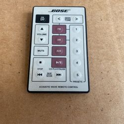 Bose Accoustic Wave Remote Control 
