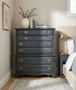 Refinished Vintage 6-Drawer Dresser