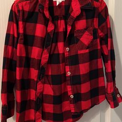 Buffalo Plaid Girls Shirt