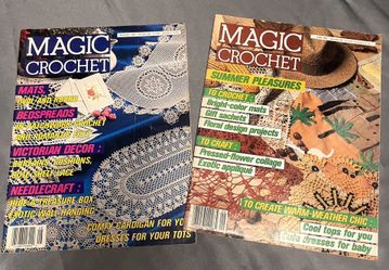 Vintage Magic Crochet Magazines