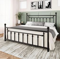 King bed frame