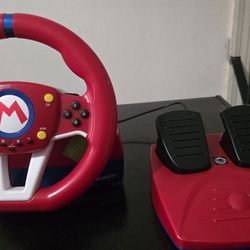 Nintendo Mario Kart Steering Wheel Pedals