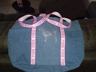 Victoria secret pink tote bag