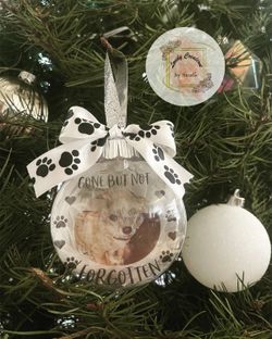 Pet Memorial Disc Ornament