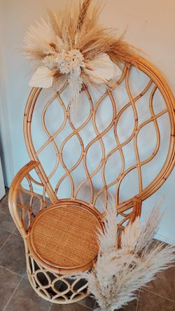 peacock chair