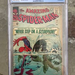 Amazing Spider-Man #29 (1965) CGC 7.0 — O/w to White Pages; 2nd Scorpion app.