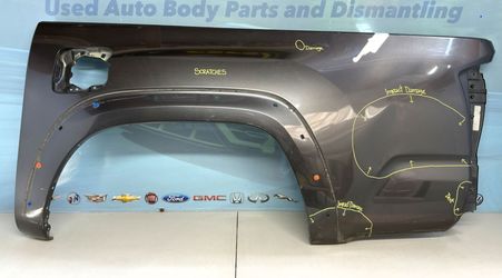 2016-2023 TOYOTA TACOMA LEFT QUARTER PANEL SHORT BED 5'