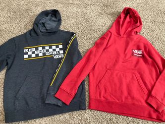 Boys Vans Off The Wall Hoodies Bundle of 2