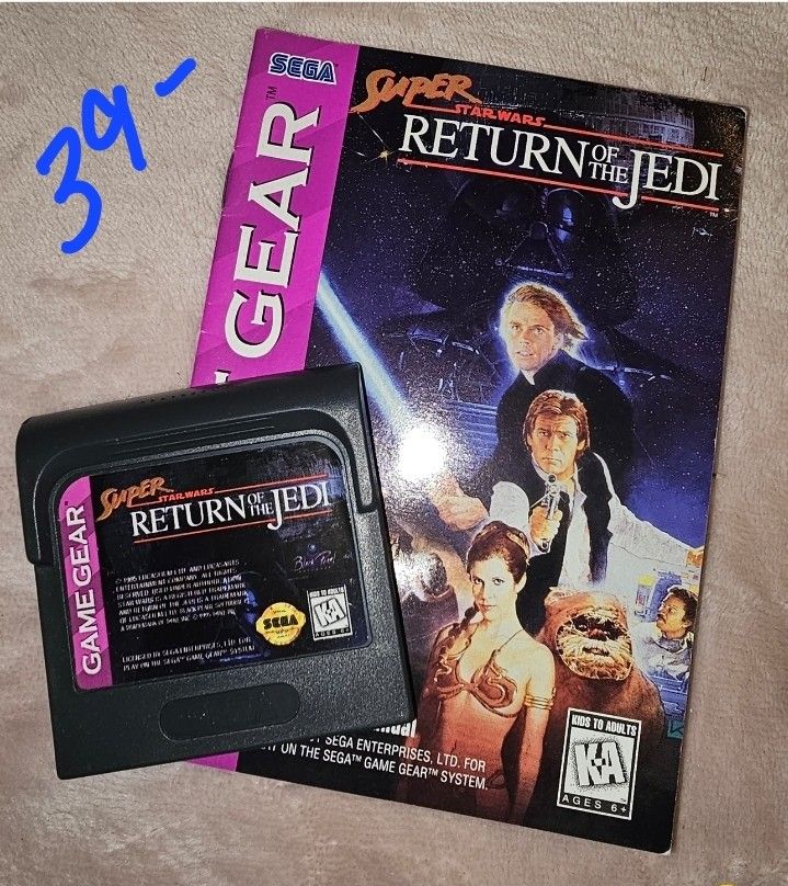 Super Star Wars Return of the Jedi for Sega Game Gear