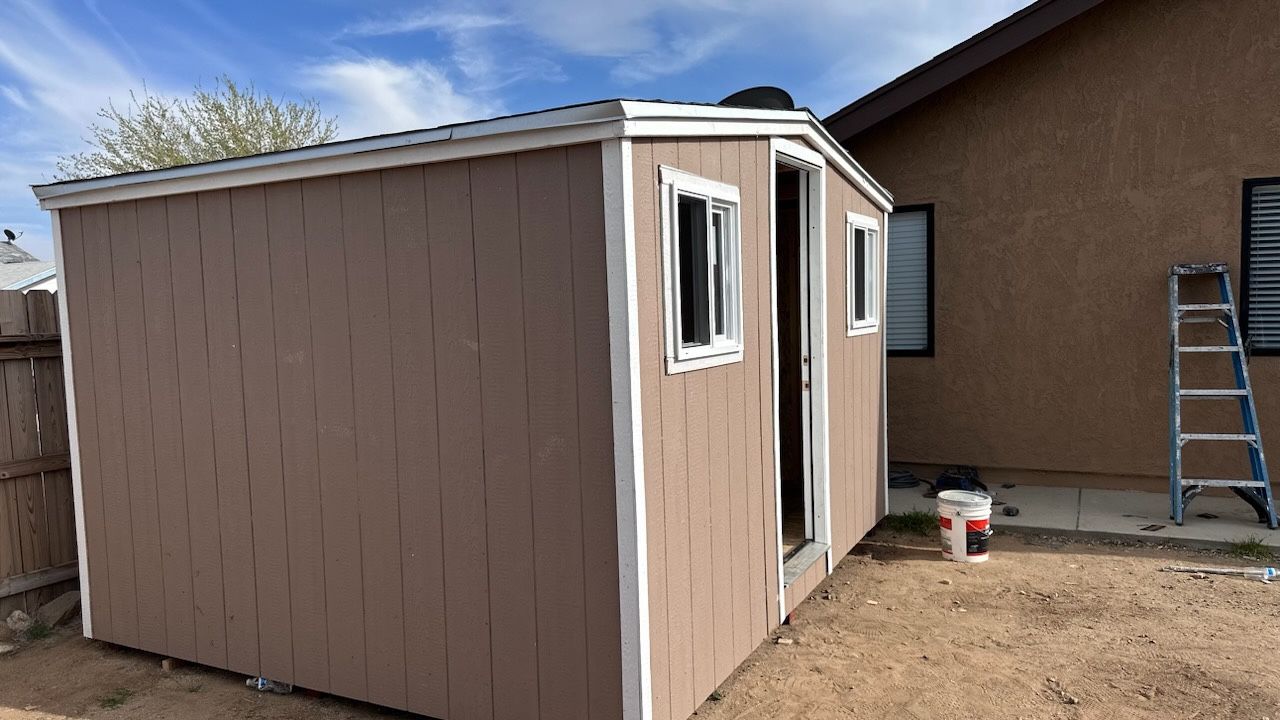 10x14x8 Sheds, casitas, man caves, back house ,cuaritos de lavado, storage, cobertizos