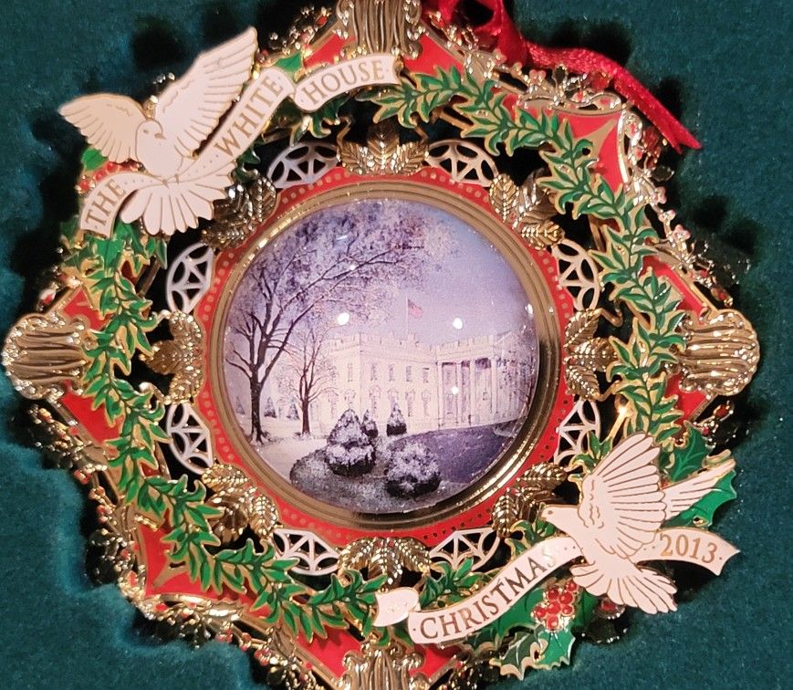 Whitehouse 2013 Christmas Ornament Collectable 