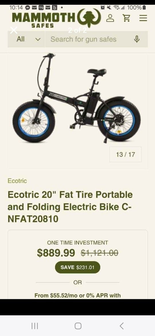 Brand New Electric Bike