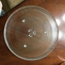 Microwave Glass Turntable Tray Plate 13.5 Inches 