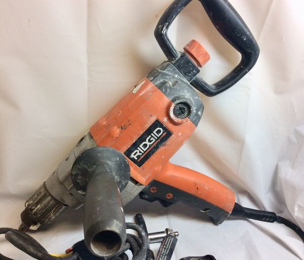ridgid 1 2 in spade handle mud mixer
