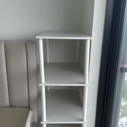 White 4-Tier Shelf for Sale