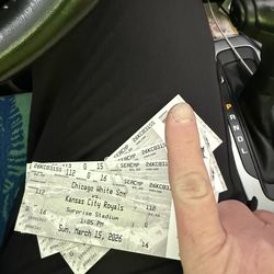 4 Chicago White Sox VS Kansas City Royals Spring Training Game 3/15/26