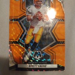 Brett Frave 2022 Panini Mosaic Mosaic Reactive Orange PRIZM #75