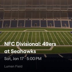 NFC DIVISIONAL!! 49ers @ Seahawks