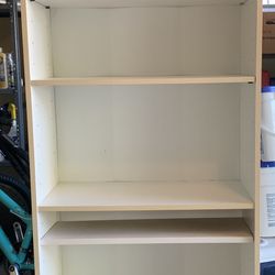 Book Shelve - White with Moveable Shelves