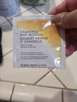 Chamomile Mint Blossom Tea.(Teavana)