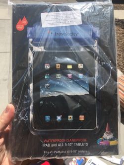 Waterproof tablet cover